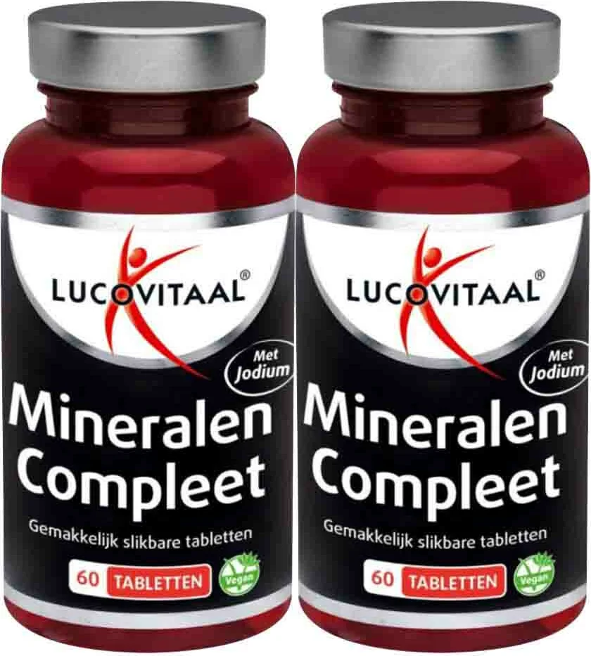 2x Lucovitaal Mineralen Compleet 60 capsules