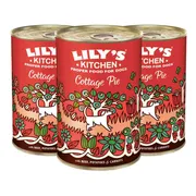 3x Lily's Kitchen Hondvoer Nat Cottage Pie Rund 400 gr