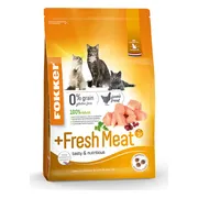 Fokker Fresh Meat Kattenvoer Verse Kip 7 kg