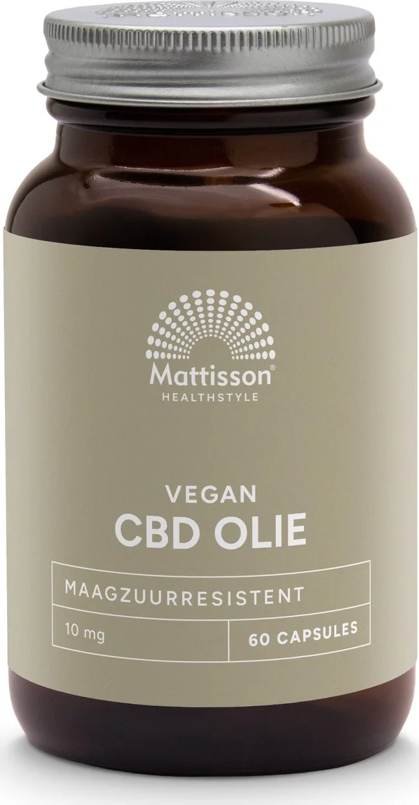 Mattisson HealthStyle CBD Olie 10mg Vegacaps 60st 60VCP