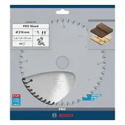 Bosch Professional Cirkelzaagblad PRO Wood | Ø 216 x 2,8 x 30mm 60T - 2608640642