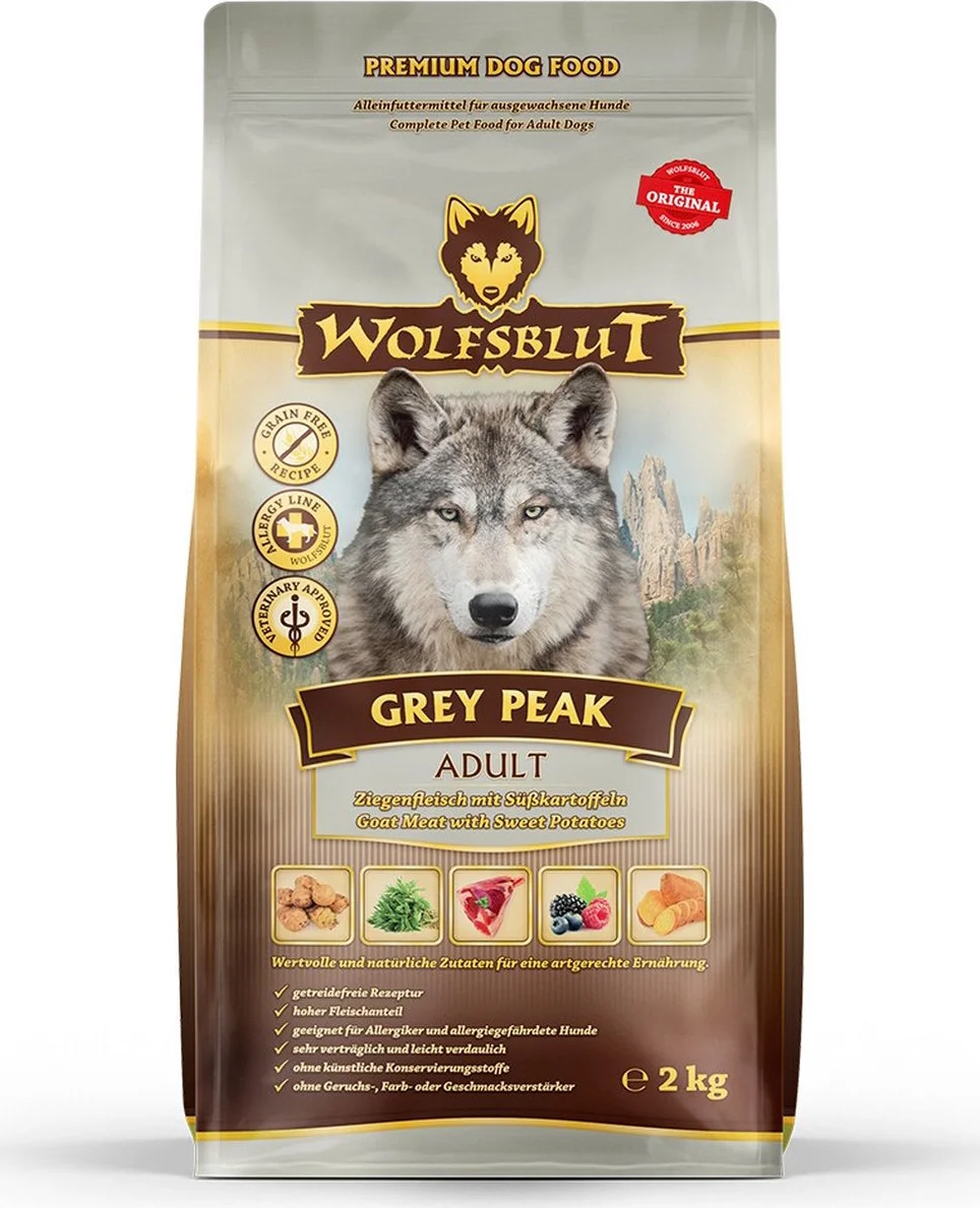 Wolfsblut Adult Grey Peak Hondenvoer 2 kg