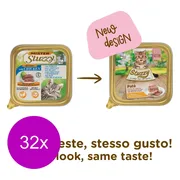 32x Stuzzy Kattenvoer Paté Kip 100 gr