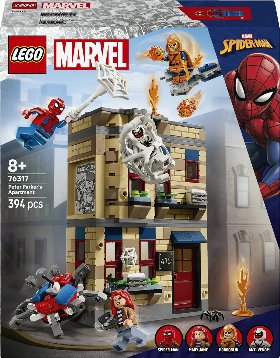 LEGO Marvel Het appartement van Peter Parker 76317