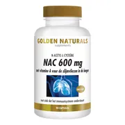 Golden Naturals NAC 600mg 90 vegacapsules