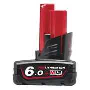 Milwaukee M12 B6 Li-Ion Accu V12 6.0Ah M12™ - 4932451395