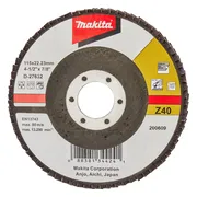 Makita D-27632 Lamellenschuurschijf Z40 | 115mm