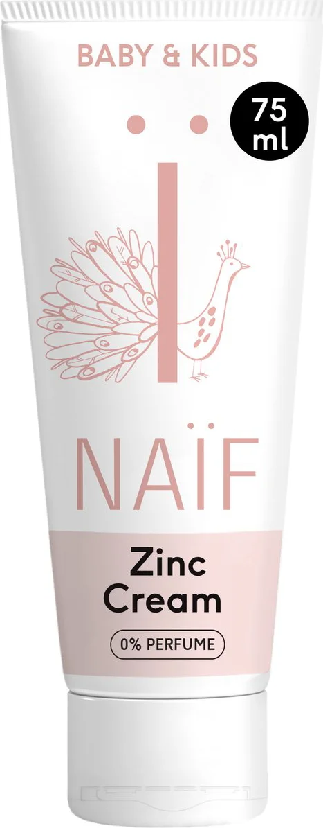 Naif Baby & Kids Parfumvrije Zinkcrème 75 ml