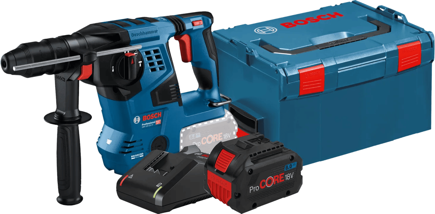 Bosch Professional GBH 18V-22 8,0 Ah ProCORE Accu Starterspakket