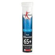 3x Lucovitaal Multi 65+ Bruistabletten Mangosmaak 20 bruistabletten