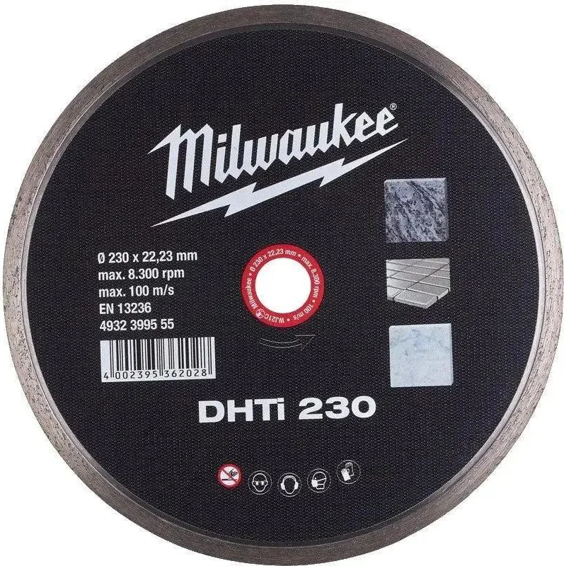 Milwaukee Diamantdoorslijpschijven DHTi DHTi 230 mm 1 st - 4932399555