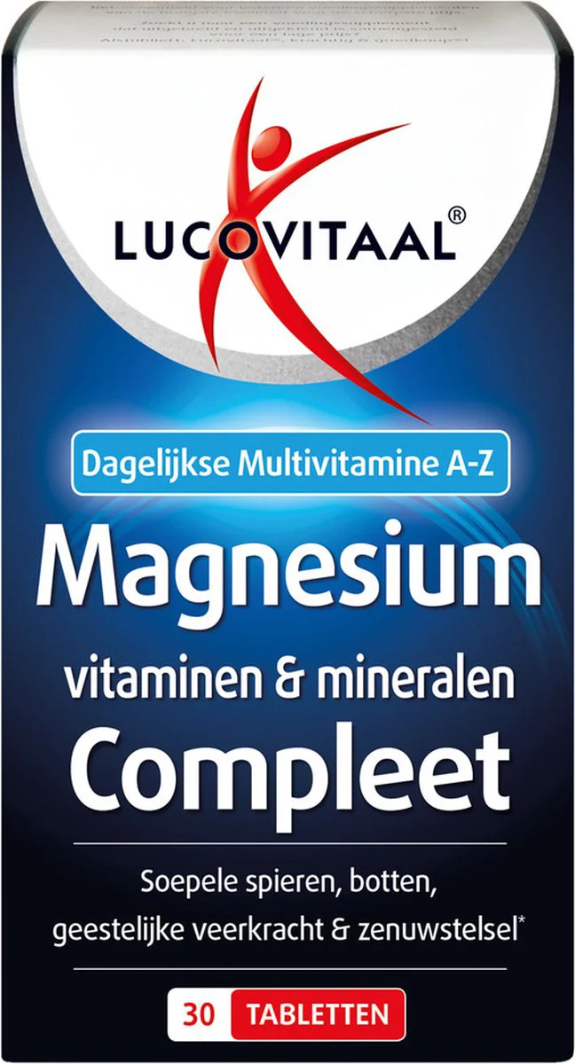 Lucovitaal Magnesium Vitamine en Mineralen Compleet 30 tabletten