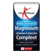 Lucovitaal Magnesium Vitamine en Mineralen Compleet 30 tabletten