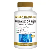 2x Golden Naturals Microbiotica 50 Miljard 60 vegacapsules