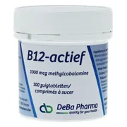 DeBa Pharma B-12 Actief Zuigtabletten 100ZTB