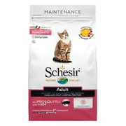 6x Schesir Kat Dry Maintenance Ham 1,5 kg
