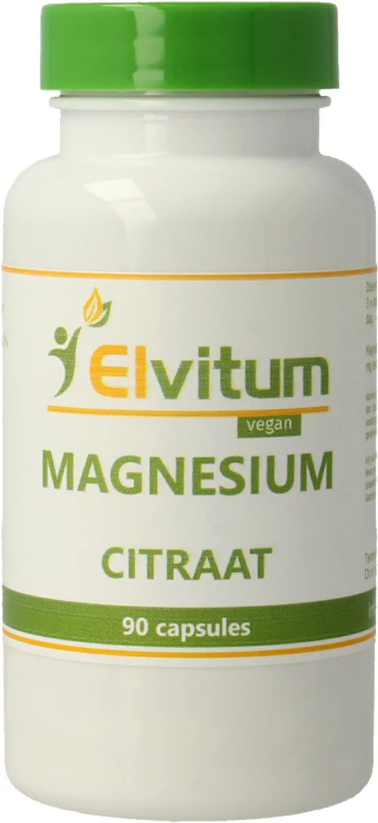 Elvitum Magnesiumcitraat Capsules 90VCP