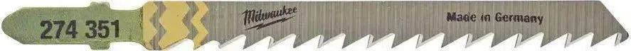 Milwaukee T 101 D Decoupeerzaagblad voor Precisiesneden in Hout VE= 25 - 4932373490