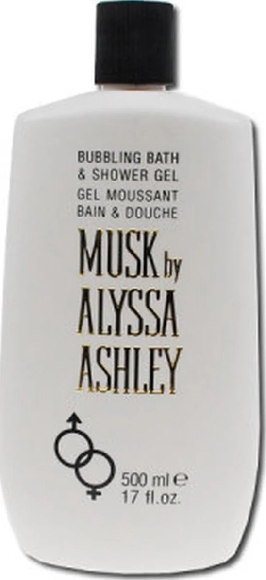 Alyssa Ashley Musk Bath & Shower Gel Fles 500ml