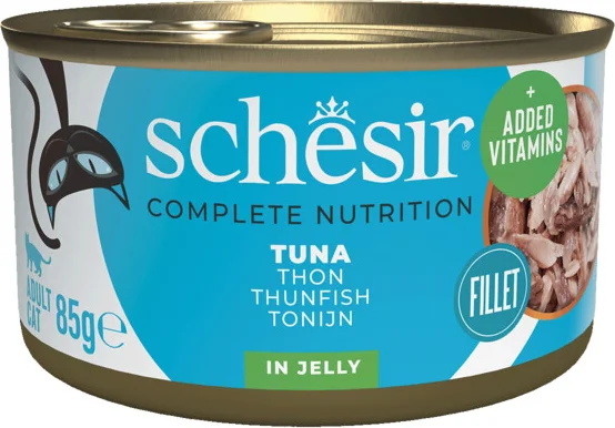 Schesir Kattenvoer Tonijn in Gelei 85 gr