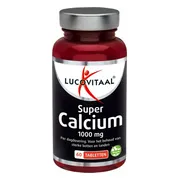 2x Lucovitaal Super Calcium 1000 mg 60 tabletten