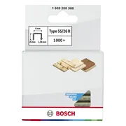 Bosch Professional Nieten geharst type 55 | 26 mm | 6,0 x 1,08 mm | 1000 stuks - 1609200388