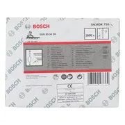 Bosch Professional PRO SN34CH D-kop nagel 75 mm | 34° | Glad | Gegalvaniseerd | 2,8 x 7,0 (D-vorm) | 3000 stuks - 2608200007