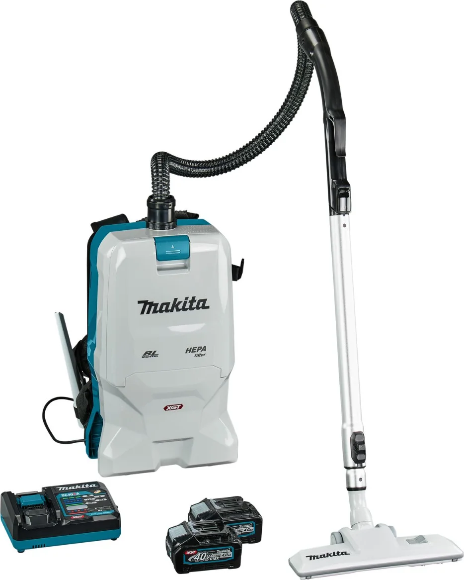 Makita VC011GM2NL1 Accu rugstofzuiger voor schoonmaak XGT 40V Max 4.0Ah