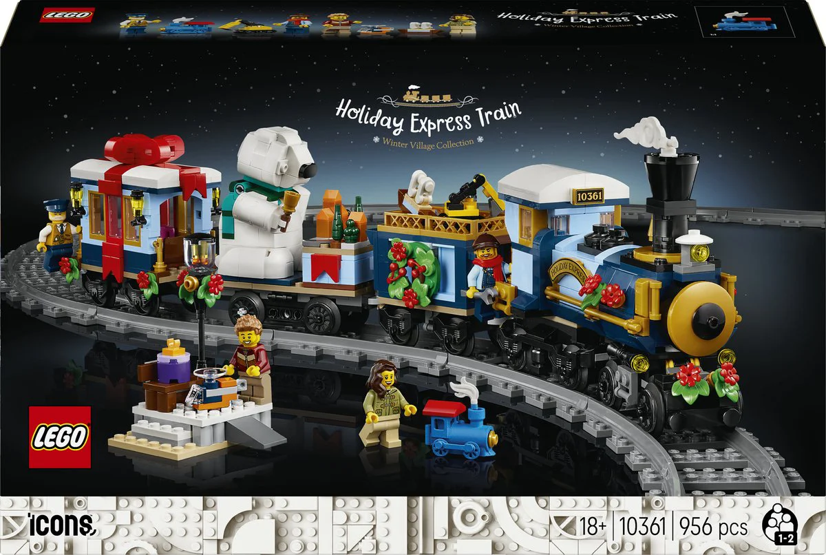 LEGO Feestelijke kersttrein 10361