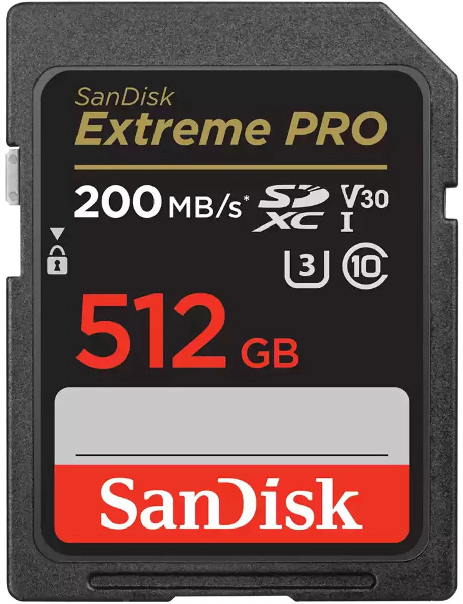 SanDisk Extreme Pro 512GB SDXC