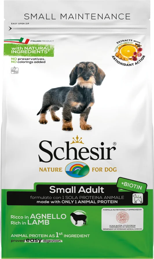 6x Schesir Hond Dry Maintenance Small Lam 2 kg