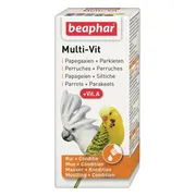 6x Beaphar Multi-Vit Papegaai 20 ml