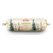 12x Kivo Hondenvoer Nat Gestoomd Kip 600 gr