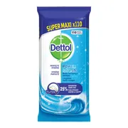 Dettol Power & Fresh Multi-Reinigingsdoekjes Oceaanfris Maxi 110ST