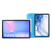 Samsung Galaxy Tab S10 FE 10,9 inch 256GB Wifi Lichtblauw + Just in Case Kids Cover Blauw