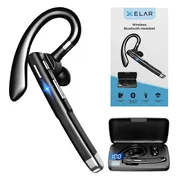 Draadloze Headset met Oplaadcase - Bluetooth 5.0 oortjes - Handsfree bellen - Oordopjes - Waterproof - 24 uur bellen - Noice Cancelling Microfoon - Zwart