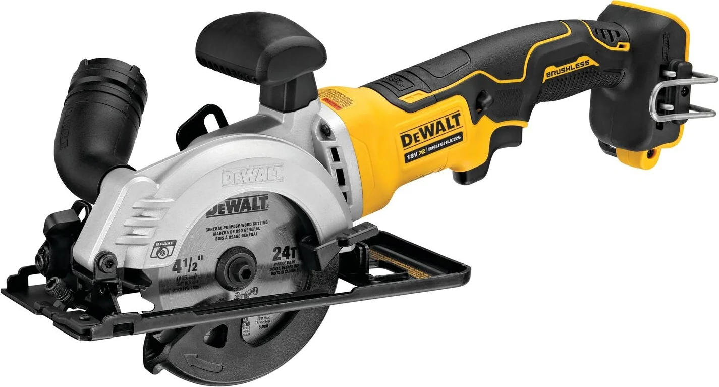DeWALT DCS571N Accu ultra compact cirkelzaag 115mm 18V XR Basic Body