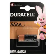 4x Duracell Ultra Foto batterijen AAAA 2 stuks