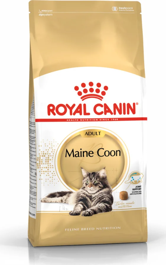 4x Royal Canin Kattenvoer Maine Coon 4 kg