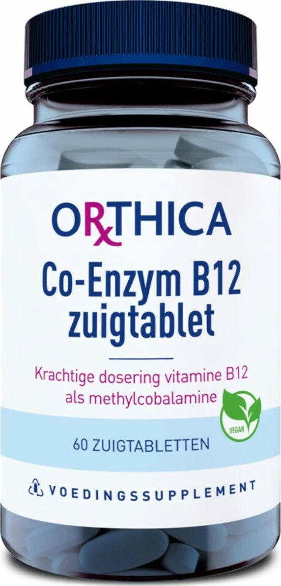 Orthica Co-Enzym B12 60 zuigtabletten