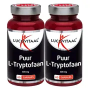 2x Lucovitaal L-Tryptofaan Puur 600mg 60 capsules
