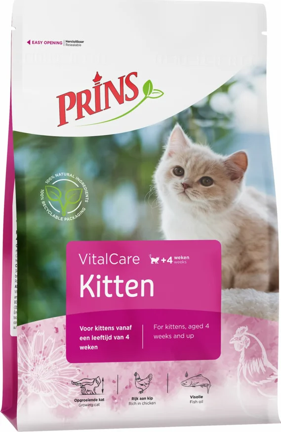 Prins VitalCare Kitten Kattenvoer 400 gr