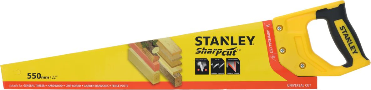 Stanley STHT20368-9 SHARPCUT Handzaag 550mm 7TPI
