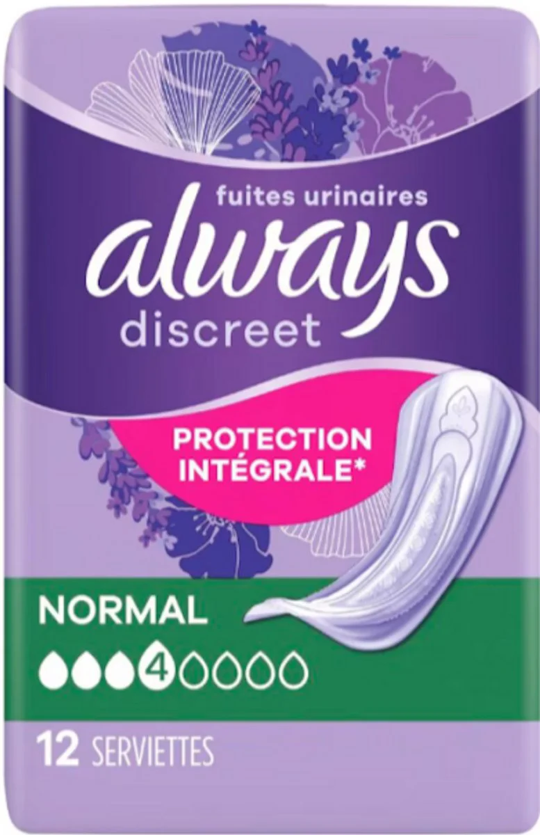 Always Discreet Maandverband Normaal 12ST