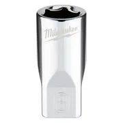 Milwaukee 1/4" Ratel Dop Metrisch Standaard 8 mm - 4932478316