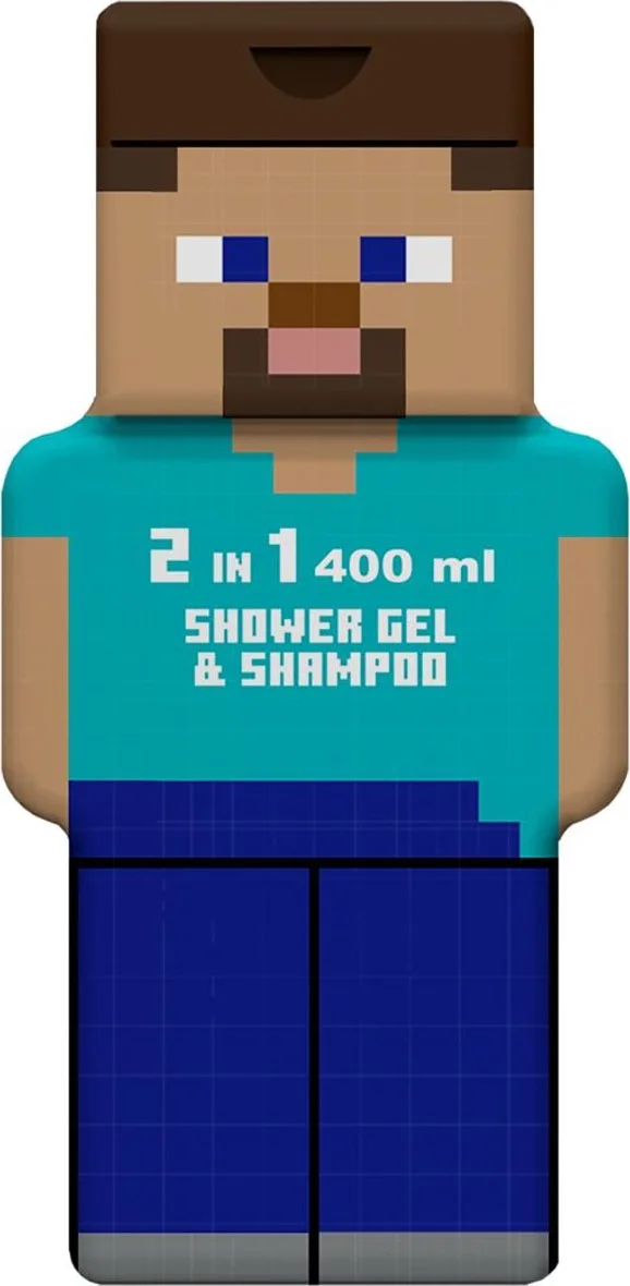 Disney 2-in-1 Shower Gel & Shampoo Minecraft 400ML