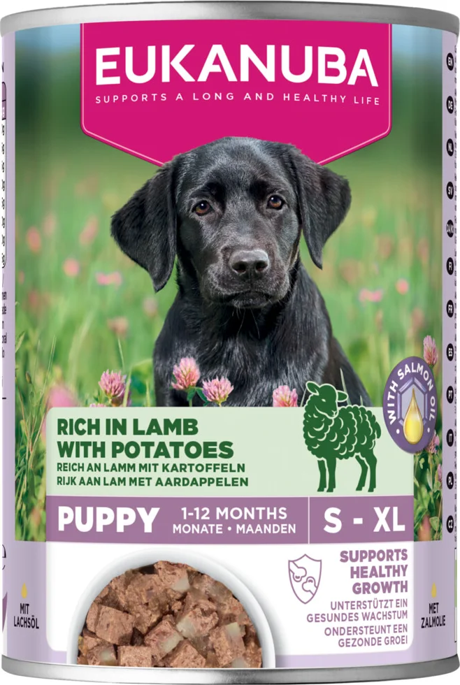 Eukanuba Hondenvoer Nat Life Care Dog Puppy Lam en Aardappel 400 gr