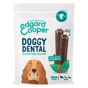 4x Edgard & Cooper Doggy Dental Sticks Medium Aardbei - Frisse Muntolie
