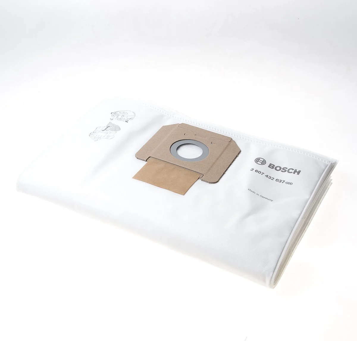 Bosch Professional Vliesfilterzak voor GAS 35 VE=5 - 2607432037