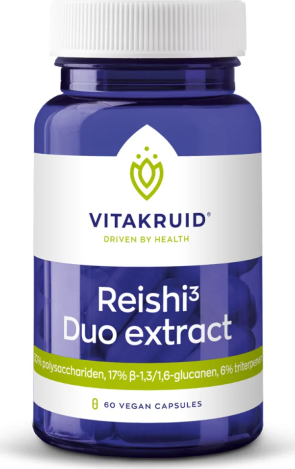 Vitakruid Reishi 3 Duo Extract 60 vegancapsules